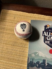 2023 MLB All-Star Game Official Program and Fan Fest Rawlings All-Star Game Ball