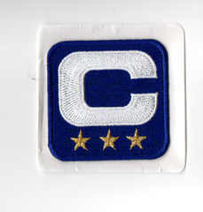 2025 Josh BUFFALO Allen GOLD 4⭐⭐⭐⭐Star Stick-on Royal Blue BILLS CAPTAIN C-PATCH