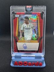 2025-2026 Panini Prizm FIFA Soccer Vinicius Jr Red Pulsar Auto SSP