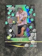 2024 Topps Graphite Tennis Learner Tien Aqua /199 #122 Rookie RC USA