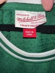 Mitchell & Ness Hardwood Classics Celtics Bill Russell #6 Jersey XL Green NBA