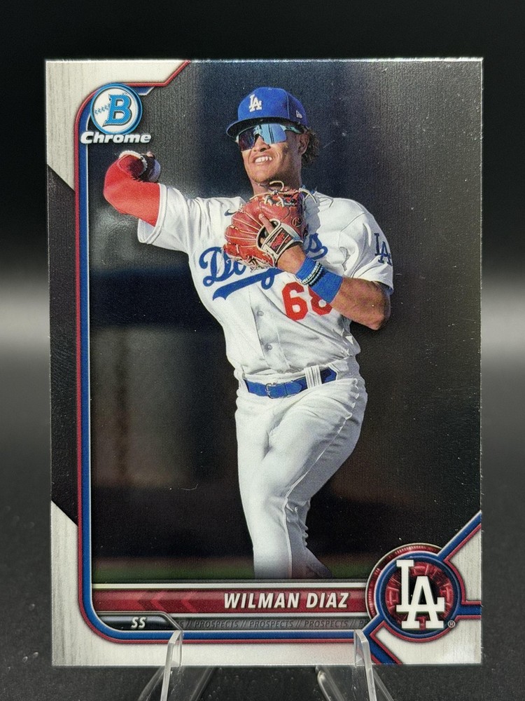2022 Bowman Draft 1st Edition #BD-167 Wilman Diaz Free Ship NM+
