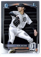 Ben Jacobs (RC) 1st Bowman Chrome BDC-141 Rookie 2025