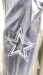 Dallas Cowboys Logo Quad Folding Chair – Portable w/ Cupholder – Licensed TEXAS