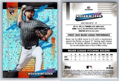 2026 Topps Finest NOLAN MCLEAN Mini Diamond UNCOMMON #115 RC New York Mets