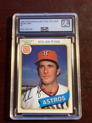 1980 Topps Burger King Nolan Ryan (HOF) #9 card MPE 7.5