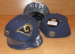 Los Angeles Rams 59Fifty Spotlight Flat Brim Fitted Hat Cap Size Men&rsquo;s 7 3/8