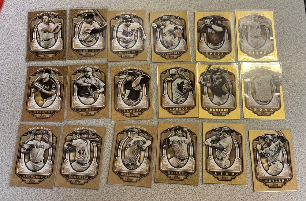 LOT Of (30) 2012 TOPPS GOLD RUSH Wrapper Redemption Cards – See List! Ripken