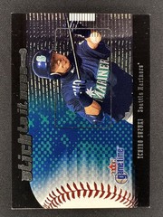 2001 Fleer Game Time ICHIRO SUZUKI stick to it ness 8 of 20 S RC Rookie Mariners