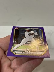 2026 Bowman Edgar Montero #BP-139 Purple Border /250 1st Prospect Athletics
