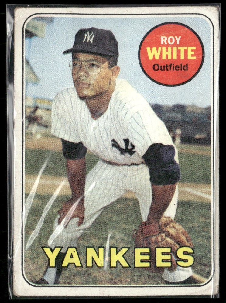 Roy White 1969 Topps Baseball #25 – New York Yankees