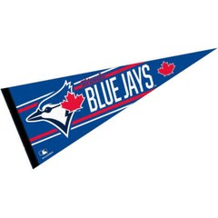 Toronto Blue Jays MLB 12 in X 30 in Pennant