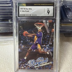 1997-98 Fleer Ultra Kobe Bryant #1 Lakers CSG 9