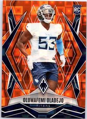 Oluwafemi Oladejo 2025 Panini Phoenix #226 Orange Pandora Prizm #/189 Rookie