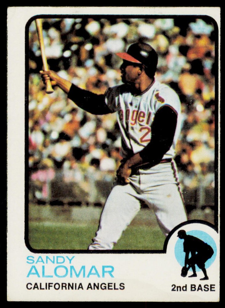 1973 Topps Sandy Alomar 123 California Angels