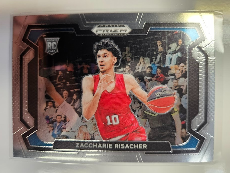 2024-25 Prizm Draft Picks Silver RC #69 image variation ZACCHARIE RISACHER