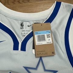 New Nike NBA Orlando Magic Franz Wagner #22 Jersey City Edition Blue Medium 44