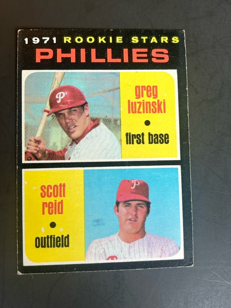 1971 TOPPS BASEBALL #439 Greg Luzinski Rookie EX/EX+ Philadelphia Phillies