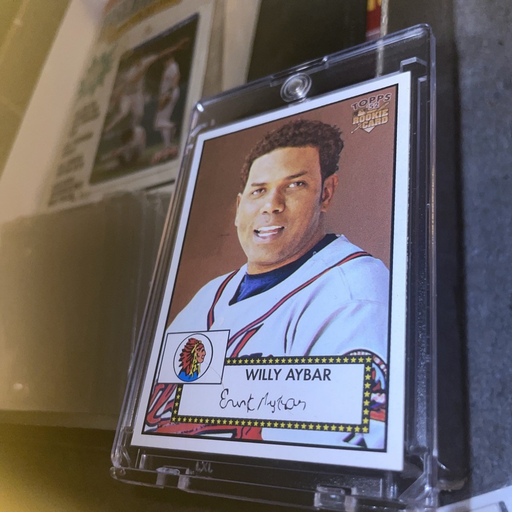 Willy Aybar #52 Logo Variation Topps &rsquo;52