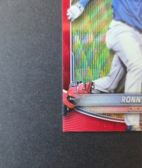 Ronny Cruz 2025 1st Bowman Chrome Red Wave Refractor #1/5