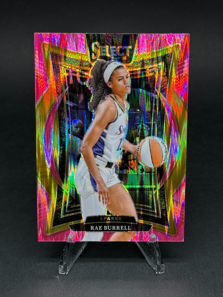 2025 WNBA Select Pink Flash Prizm – Rae Burrell #46