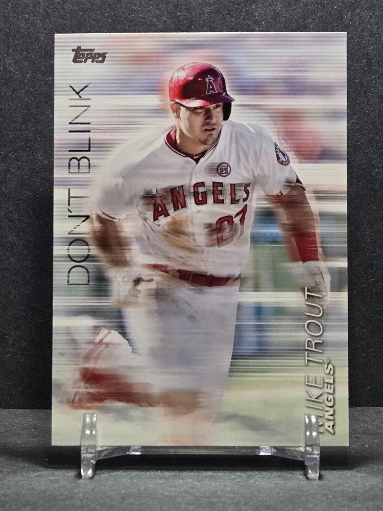 Mike Trout 2018 Topps Update Series Don&rsquo;t Blink #DB-5