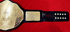BIG GOLD World Heavyweight Championship Replica Tittle Belt Adult 2MM BrassPlate