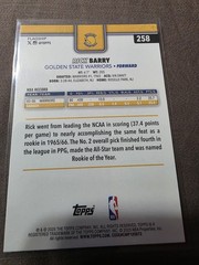2025-26 Topps Rick Barry #258 Blue Rainbow /150 Warriors HOF Legend SP Rare