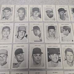 1969 Milton Bradley Baseball Game Single Cards Your Choice VG-EX Vintage
