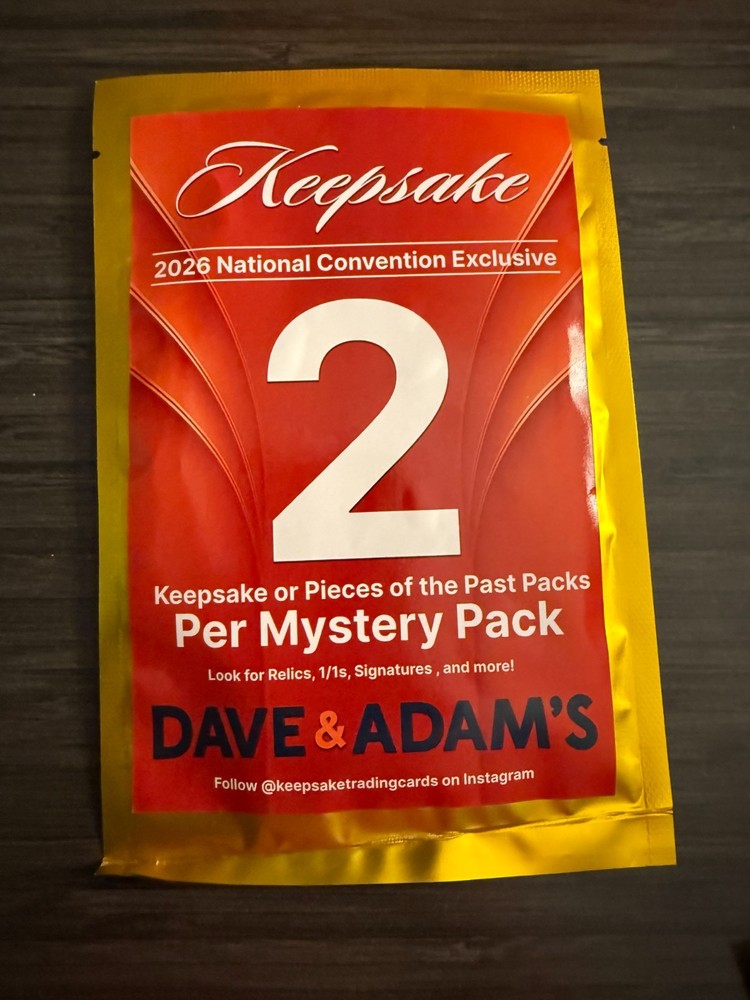 2026 Keepsake National Convention – Factory Sealed Gold Promo Pack