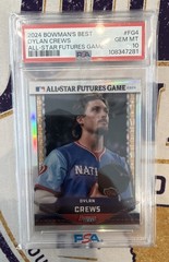 2024 Bowman&rsquo;s Best 2024 Mlb All-Star Futures Game Dylan Crews #FG-4 (RC) PSA 10