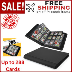 Toploader Binder Holds 288 Toploaders 9 Pocket Top Loader Binders for 3 x 4 »