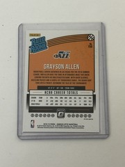 Grayson Allen 2018-19 Optic Rated Rookie Pink Hyper Jazz