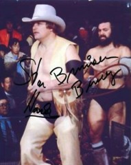 Bruiser Brody & Stan Hansen Signed 8×10 Photo WWF WWE NWA WCW IWA Japan Reprint