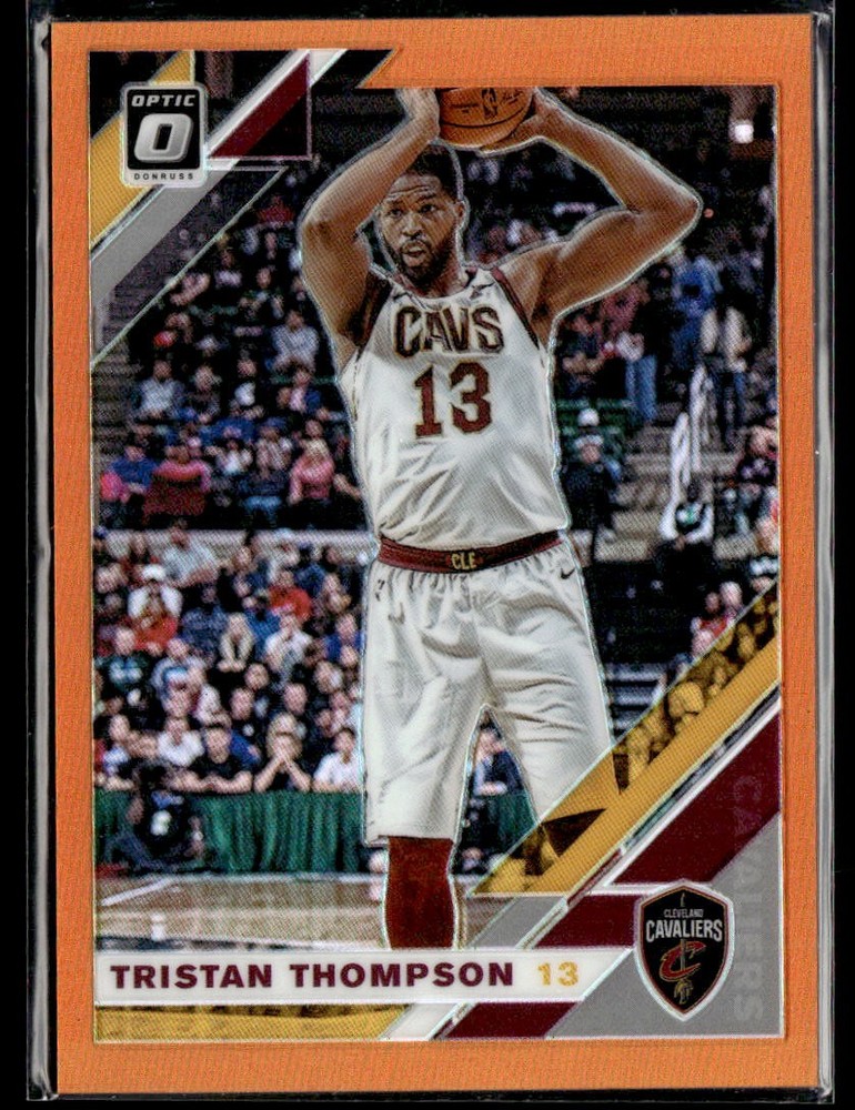 2019-20 Donruss Optic #134 Tristan Thompson Orange SN #34/199 Card 1202I