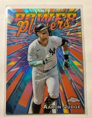2025 TOPPS CHROME POWER PLAYERS AARON JUDGE PP-1 YANKEES