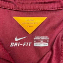 AS Roma 2014 2015 Nike Home Jersey Football Soccer Polo Shirt Men XL Serie A Kit