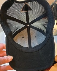 Columbia PFG Men&rsquo;s Fitted Hat Blackout Version With Embroidered Logo Fishing