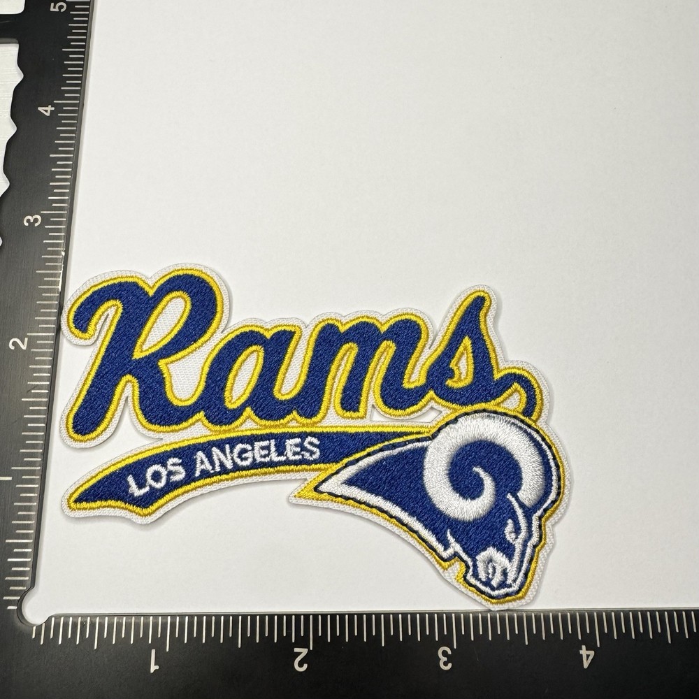 Los Angeles Rams iron on patch Script