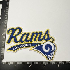 Los Angeles Rams iron on patch Script