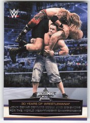 2014 WWE Road to Wrestlemania 30 Years John Cena Defeats Edge Big Show #49