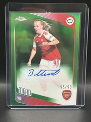 2025-26 Topps Chrome Womens UEFA Club Competitions Beth Mead Auto /99 Green