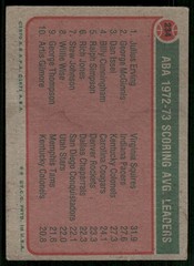 1973-74 Topps Julius Erving / George McGinnis / Dan Issel #234