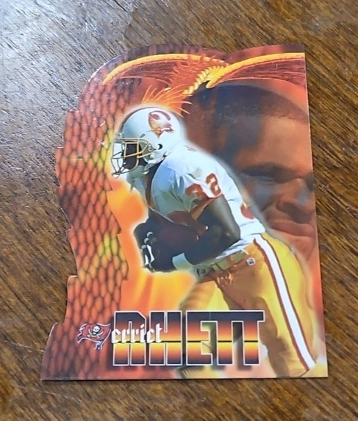 1997 Collector&rsquo;s Edge Excalibur Castle #9 Errict Rhett – 635/750 – Buccaneers