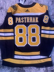 David Pastrnak Boston Bruins Adidas Jersey Primegreen Sz 42 New XXS