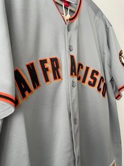 Vintage Tim Lincecum 2010 San Francisco Giants World Series Grey gray throwback