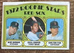 CARLTON FISK Boston Red Sox – 1972 Topps #79 ROOKIE CARD