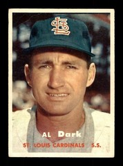 1957 TOPPS BASEBALL #3 TO #406 / SEE DROP DOWN MENU