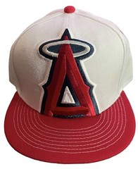 2 Angels Sixth Man Promotions Caps. Farmer John Corduroy & So Cal Honda Dealer