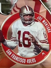 Joe Montana #16 San Francisco 49ers Fathead in Box – White Jersey #13-10078 RARE